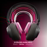 SteelSeries Arctis Nova 7 Wireless Gen 2, Gaming-Headset magenta, Bluetooth, 2.4 GHz-USB-Dongle, (optimiert für PC)