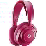 SteelSeries Arctis Nova 7 Wireless Gen 2, Gaming-Headset magenta, Bluetooth, 2.4 GHz-USB-Dongle, (optimiert für PC)