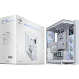 ASUS ROG Cronox GR801 CURVE TG ARGB White Edition, Tower-Gehäuse weiß, Panorama-Glas Design