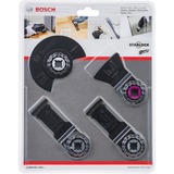 Bosch Heimwerken & Garten Boden-/ Einbau-Set, 4-teilig silber