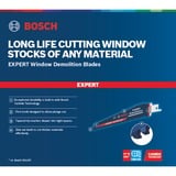 Bosch Professional EXPERT Säbelsägeblatt ‘Window Demolition’ S 956 DHM, 10 Stück Länge 150mm