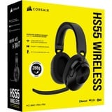Corsair HS55 Wireless, Gaming-Headset carbon, Bluetooth, 2.4 GHz Audio