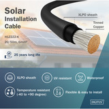 Digitus Solarkabel Installation Ø 6mm² PV 1.500Volt schwarz, 50 Meter Ring
