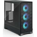 Fractal Design Pop 2 Air Black TG RGB, Tower-Gehäuse schwarz, Tempered Glass
