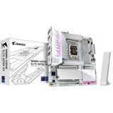 GIGABYTE B860M AORUS ELITE WIFI6E ICE, Mainboard silber/weiß