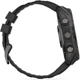 Garmin fēnix 8 - 51 mm, AMOLED, Smartwatch Schwarz/Schiefergrau, Silikon-Armband, Edelstahl