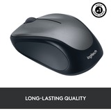 Logitech M235 Wireless, Maus schwarz/grau