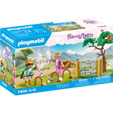 PLAYMOBIL 71849 Princess Magic Königskinder im Spielgarten, Konstruktionsspielzeug 