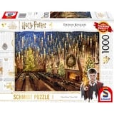 Schmidt Spiele Thomas Kinkade Studios Wizarding World Harry Potter - Great Hall, Puzzle 1000 Teile