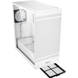 Sharkoon Rebel C50 RGB Generalüberholt, Tower-Gehäuse weiß, Gehärtetes Glas
