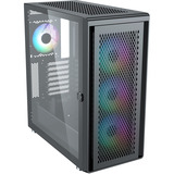 Silentware Air 100 , Tower-Gehäuse schwarz, Tempered Glass