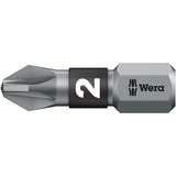 Wera Kraftform Kompakt Pistol RA-R 2, Bit-Satz schwarz/grün, 13-teilig, 1/4", mit Ratschenfunktion und Rapidaptor Schnellwechselfutter