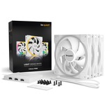 be quiet! Light Wings White 140mm PWM Triple Pack, Gehäuselüfter weiß, 3er Pack, inkl. ARGB-Hub, 140 mm