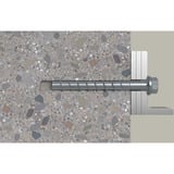 fischer Betonschraube UltraCut FBS II 8x55 5/- Sechskant mit U-Scheibe TX 50 Stück, verzinkt