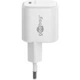 goobay 45 W USB-C PD GaN Schnellladegerät Nano weiß