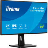 iiyama ProLite XB2792QSU-B1, LED-Monitor 68.6 cm (27 Zoll), schwarz (matt), QHD, IPS, HDMI, DP, USB-Hub, 120Hz Panel