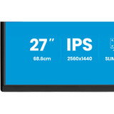 iiyama ProLite XB2792QSU-B1, LED-Monitor 68.6 cm (27 Zoll), schwarz (matt), QHD, IPS, HDMI, DP, USB-Hub, 120Hz Panel