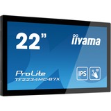 iiyama TF2234MC-B7X, Public Display 55 cm (22 Zoll), schwarz, FullHD, Touchscreen, IPS