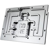 Alphacool Core RX 9070 XT Steel Legend, Wasserkühlung transparent/chrom, inkl. Backplate