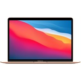 Apple MacBook Air 33,8 cm (13,3") 2020, Notebook gold, M1, 7-Core GPU, macOS, Deutsch, 256 GB SSD