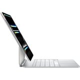 Apple Magic Keyboard für 13" iPad Pro (M4), Tastatur weiß, US-Layout, Scherenmechanik