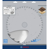 Bosch Kreissägeblatt Construct Wood, Ø 315mm, 20Z Bohrung 30mm, für Tischkreissägen