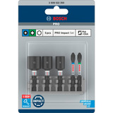 Bosch Pick and Click Impact Control Steckschlüssel- und Schrauberbit-Satz, 50mm 5-teilig