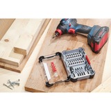 Bosch Professional PRO Impact Bit-Satz, 1/4", PH, PZ, Sechskant, 5-teilig mit Pick and Click-Inlay