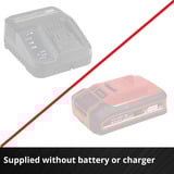 EINHELL Professional Akku-Bohrschrauber TP-CD 18 Li Brushless - Solo, 18Volt rot/schwarz, ohne Akku und Ladegerät