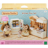 EPOCH Traumwiesen Sylvanian Families - Landhaus Küche mit Kühlschrank, Konstruktionsspielzeug 