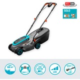 GARDENA Akku-Rasenmäher PowerMax 32/18V P4A solo, 18Volt schwarz/grau, ohne Akku und Ladegerät, POWER FOR ALL ALLIANCE