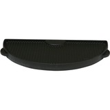 Grill Guru Gusseiserne Grillplatte Large, Halbmond schwarz