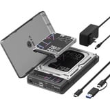 ICY BOX IB-3882MSCL-CU31, Dockingstation schwarz