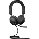Jabra Evolve2 40 SE, Headset schwarz, Stereo, USB-C, UC
