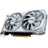 MSI GeForce RTX 3050 Ventus 2X XS WHITE 8G OC, Grafikkarte 1x DisplayPort, 1x HDMI 2.1, 1x DVI-D