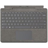 Microsoft Surface Pro Signature Keyboard, Tastatur platin, DE-Layout, für Surface Pro 9, Pro 8 und Pro X