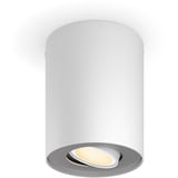 Philips HUE White Ambiance Pillar Einzelspot, LED-Leuchte weiß, inkl. Dimmschalter
