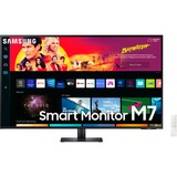 SAMSUNG Smart Monitor M7 S43BM700UP, LED-Monitor 108 cm (43 Zoll), schwarz, UltraHD/4K, IPS, USB-C