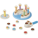 Spin Master Melissa & Doug - Holz Geburtstagskuchen, Spielküche 