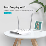 TP-Link TD-W9970, Router weiß