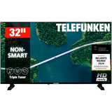 Telefunken XH32P900S, LED-Fernseher 80 cm (32 Zoll), schwarz, WUXGA, Triple Tuner, Mediaplayer
