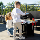 Theo Klein Weber-Grill Genesis aus Holz (MDF), Spielküche schwarz/grau
