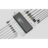 i-tec Universal 6x 4K/60Hz Display Docking Station Power Delivery 140W, Dockingstation schwarz, Anschluss per USB-C/Thunderbolt 3/4