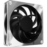 Alphacool Apex Stealth Metal 120mm Lüfter 2000rpm, Gehäuselüfter chrom/schwarz, 120 mm