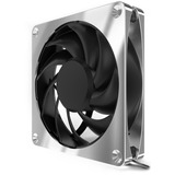 Alphacool Apex Stealth Metal 120mm Lüfter 2000rpm, Gehäuselüfter chrom/schwarz, 120 mm