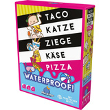 Asmodee Taco Katze Ziege Käse Pizza Waterproof, Kartenspiel 