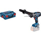 Bosch Akku-Bohrschrauber BITURBO GSR 18V-150 C Professional solo, 18Volt blau/schwarz, ohne Akku und Ladegerät, L-BOXX