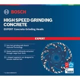 Bosch Diamant-Topfscheibe Expert for Concrete, Ø 125mm, Schleifscheibe Bohrung 22,23mm, für Beton- und Winkelschleifer