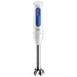 Braun Stabmixer MultiQuick 3 MQ30202M weiß/blau, 900 Watt, mit Zerkleinerer und Schneebesen