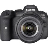 Canon EOS R6 KIT, Digitalkamera schwarz, inkl. Canon-Objektiv (RF 24-105 mm IS STM)